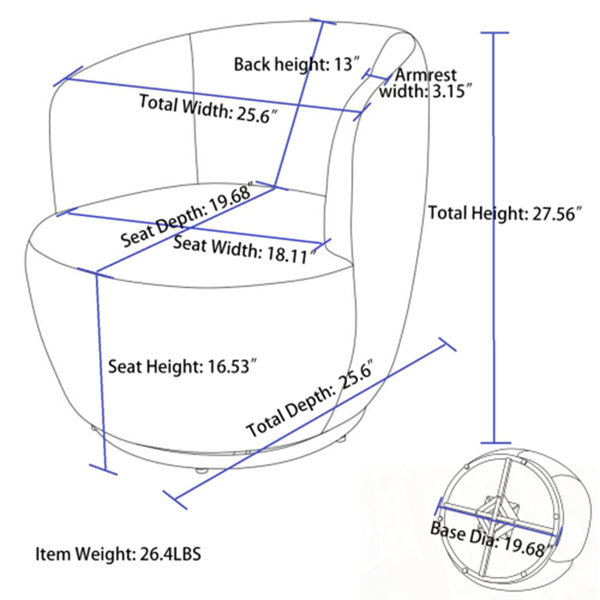 Dimensions du produit