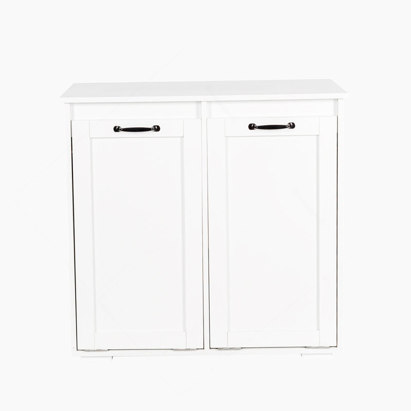Laundry Cabinet ,With 2 Removable Liner Bags