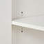 Meuble-lavabo simple 54 po en bois massif avec comptoir en marbre de Carrare blanc 1,5 po-120450966-120450960-120450962