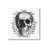 " Spooky Skull Layered Vintage Script Hex Text " by Lettered And Lined-71064328-71064329