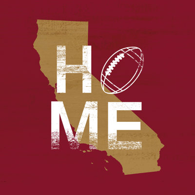 Home Football Rs - Wrapped Canvas Painting