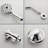 Wall Mounted Volume Control Complete Shower System-117215699
