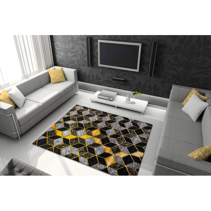 Avevia Geometrisch Area Rug, Rectangle 140 x 190cm