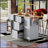 Rolling Kitchen Island with Storage, Rubber Wood Top, and Spice Racks for Modern Kitchens-29651084