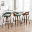 Swivel Upholstered Counter Stool-365453420-365453422
