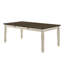 Table de salle à manger en bois massif de 78 po Taneyville