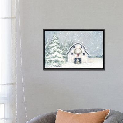 «A Vintage Tree Farm Tradition III», reproduction d'art sur toile encadrée