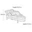 Upholstered Chaise Lounge