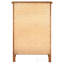 Commode Hammond G5460-CH avec placages en bois véritable et tiroirs à queue d'aronde durables pour un rangement amélioré et un attrait esthétique