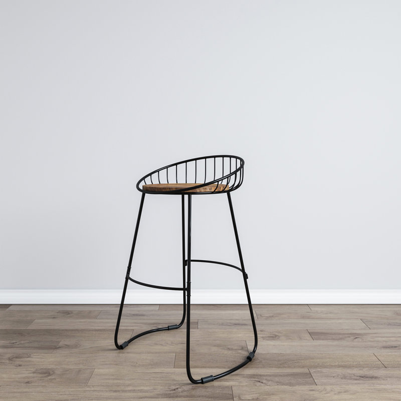 Winhurst Solid Wood Kitchen Counter Stool, 68.5cm
