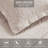 Hibiscus 100% Cotton Dual-Tone Matelassé Floral Bedspread Set -105901484-105901481