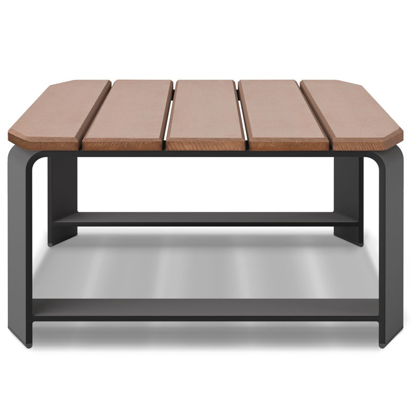 Table basse avec plateau, Graphite