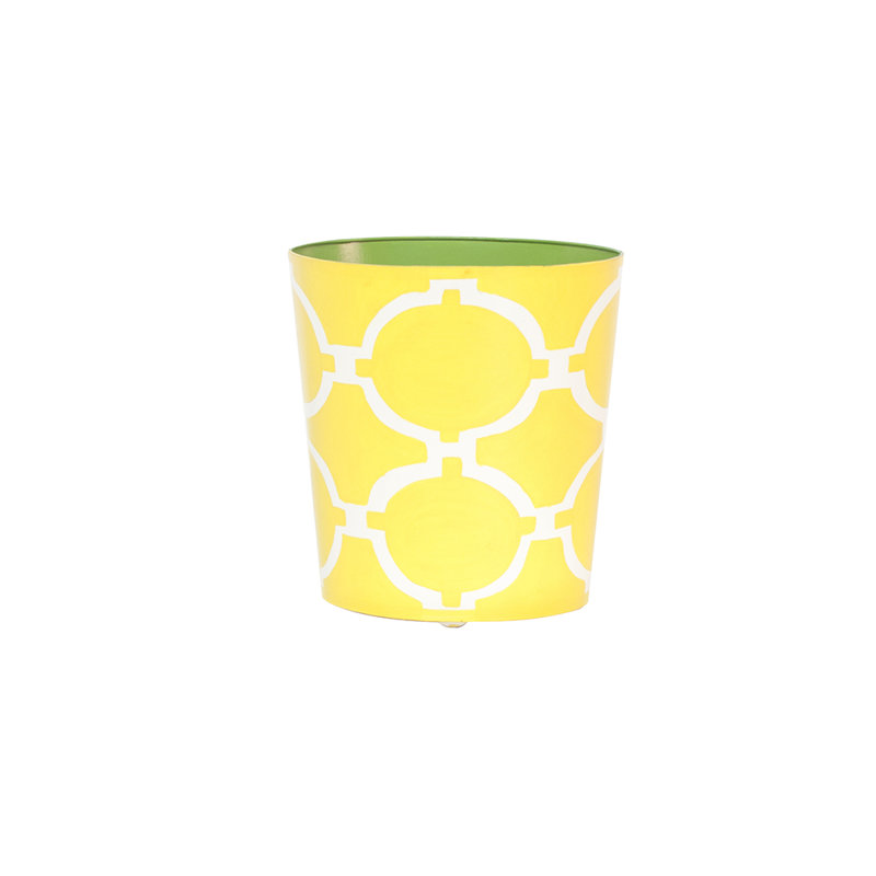 2 Gallons Waste Bin, Yellow