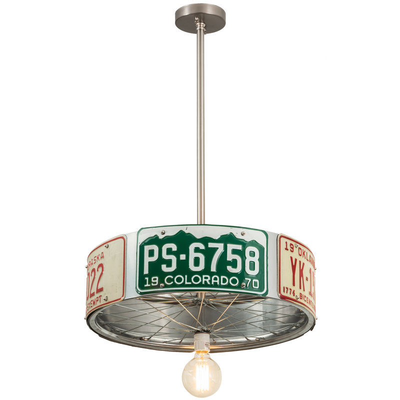 Rustic Lodge 1 - Light LED Pendant