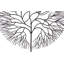 Décoration murale arbre métallique-49671643