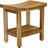 Patented 18" Sumba Clear-Shield Teak Shower Bench with Shelf
