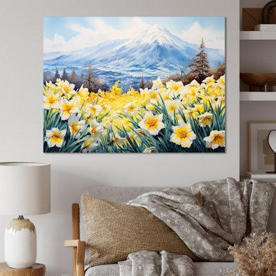 Daffodils Charm in Mountain - Imprimé