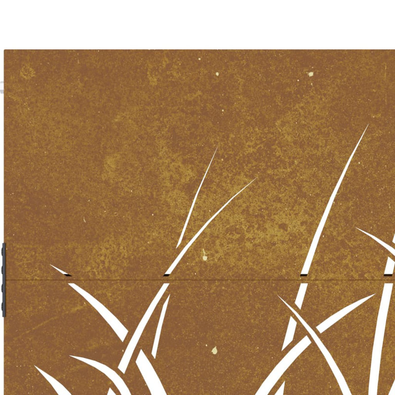 Almaaz Brown Metal Gate, 105cm H x 105cm W
