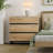 Aadam 3-Drawer Wood Nightstands with Metal Legs-80456560