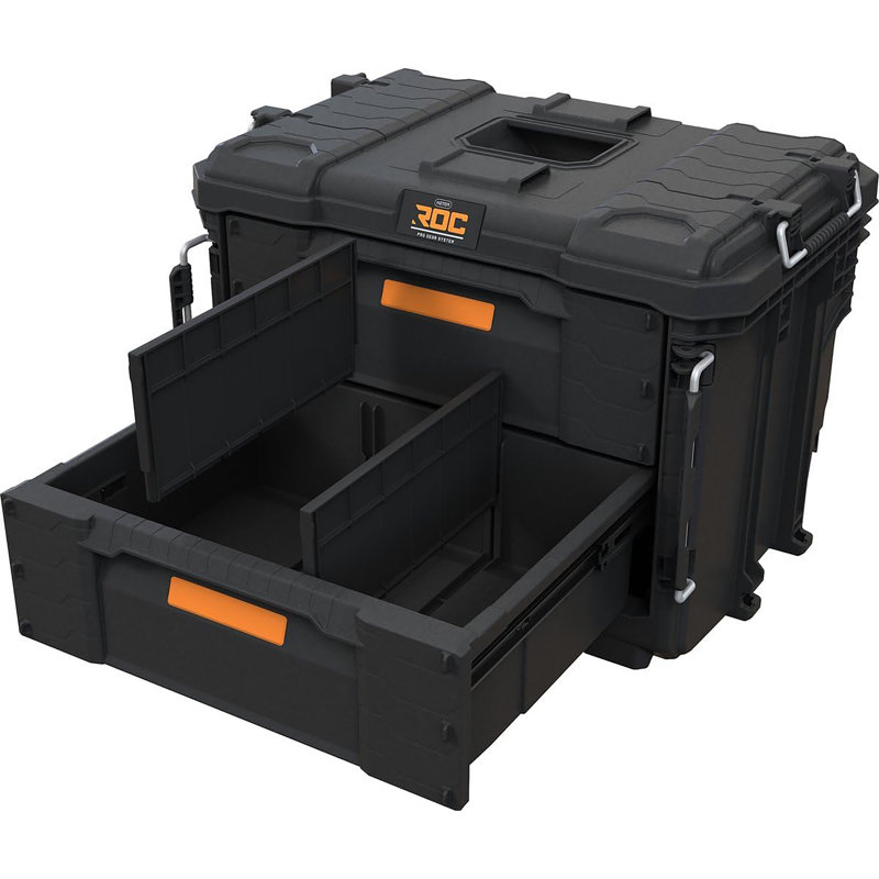 Keter Roc Pro Gear Xl Tool Box With 2 Drawers 259841