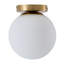 Glass Semi Flush Mount
