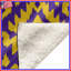 Couvertures jaunes à motif ikat-133503560