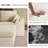 106.6" Modular Sectional Sofa With Chaise