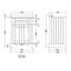 Old London 600mm Free-Standing Vanity Unit-35828760-35828761