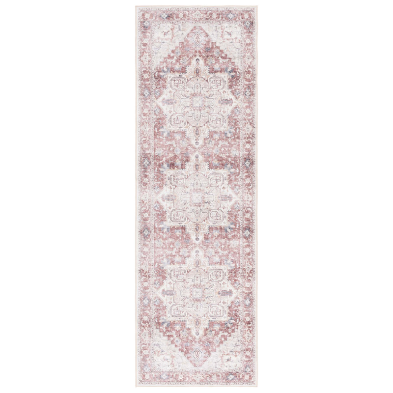 Sarisha Performance Machine Washable Oriental Rug, Runner 2'6" x 8'