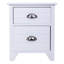 Malachi 38cm W Solid + Manufactured Wood Bedside Table-1682005936
