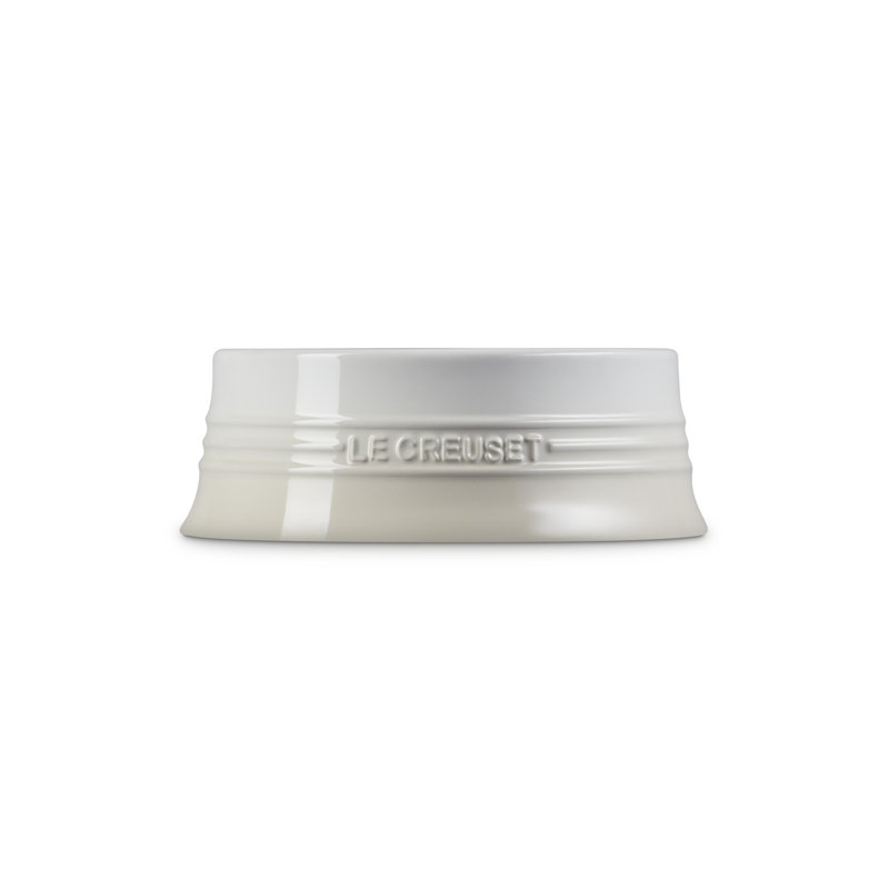 Le Creuset Stoneware Large Pet Bowl, Cream