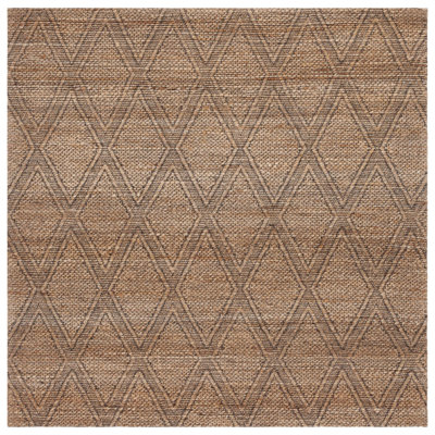 Tapis naturel / noir Ilenna