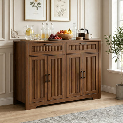 Tahara 47.2" Wide 2-Drawer Sideboard with Adjustable Shelf