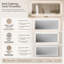 Grand miroir de salle de bain 72 po x 32 po à DEL pour meuble-lavabo double, miroir anti-buée avant et rétro-éclairé-892343620