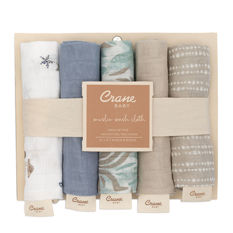 Cove 5-pc. Wash Cloth Set (sea Life)