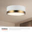 Plafonnier encastré 2 lumières 12 po Mossy-66310621