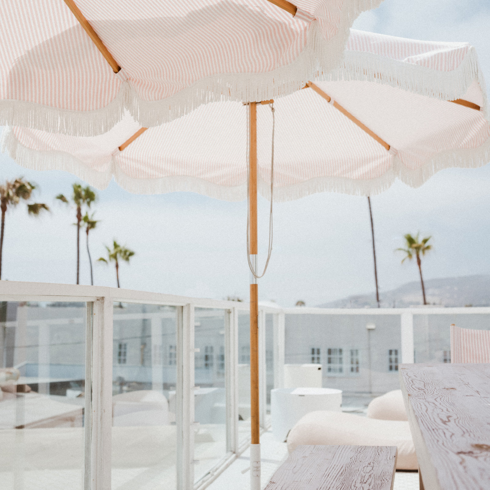 Amy 0'7'' Market Umbrella, Pink