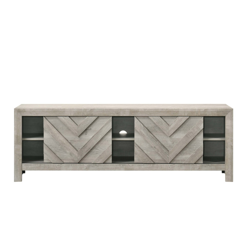 Meuble télé 1pc, Gris clair