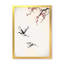 Sweet Winter Birds - Peinture sur toile encadrée-59761554-59761555
