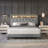 Fording Upholstered Bookcase Storage Bed-513822675-513822676