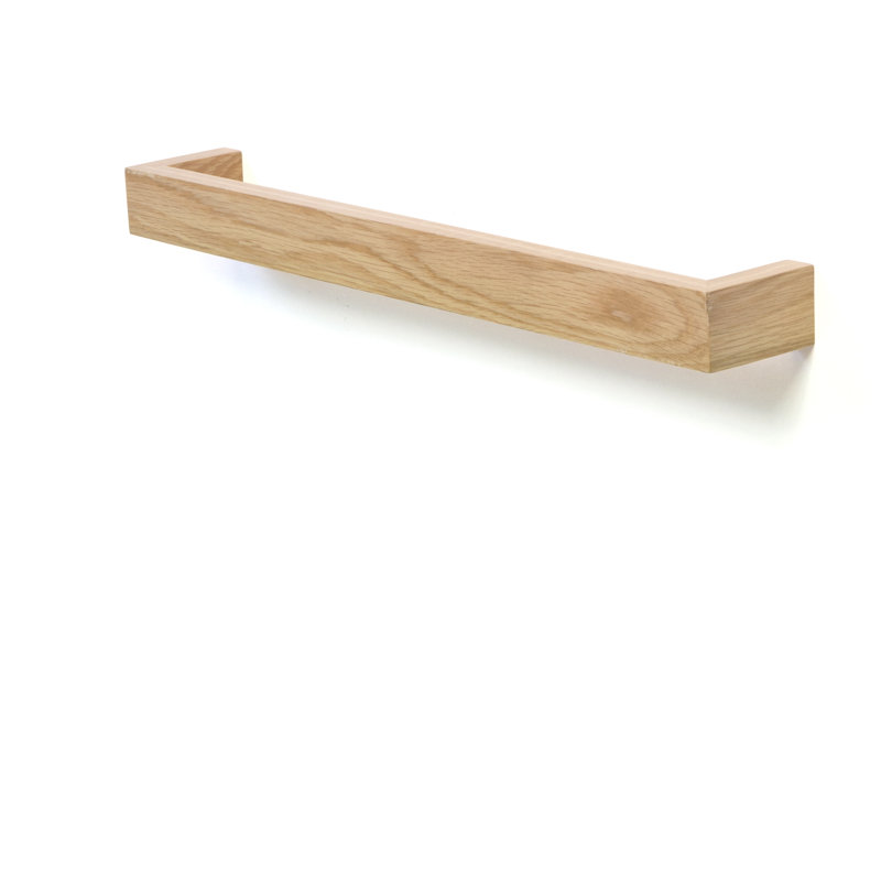 Mendocino 60cm Wood 1 Towel Bar, Natural Oak