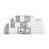 Blanc / gris est en rupture de stock