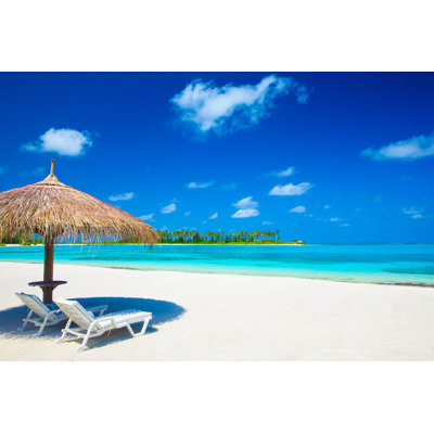 " Beach in Maldives " Color Photography Print