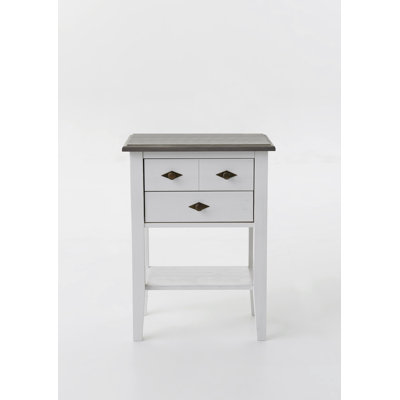 Kelly Side Table with Storage