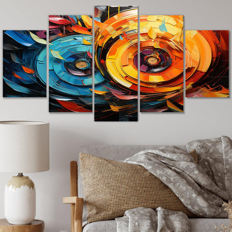 Corentin - reproduction d'art sur toile - 5 panneaux