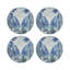 Dimanche A Paris Vegan Leather Round Coasters-2129483915