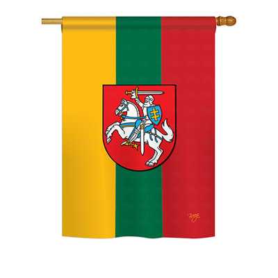 Lithuania 2-Sided Polyester House Flag