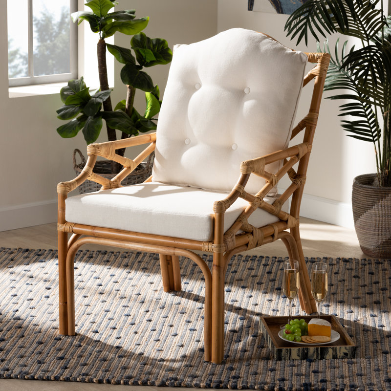 Fauteuil en rotin l 24,8 po Yedinak