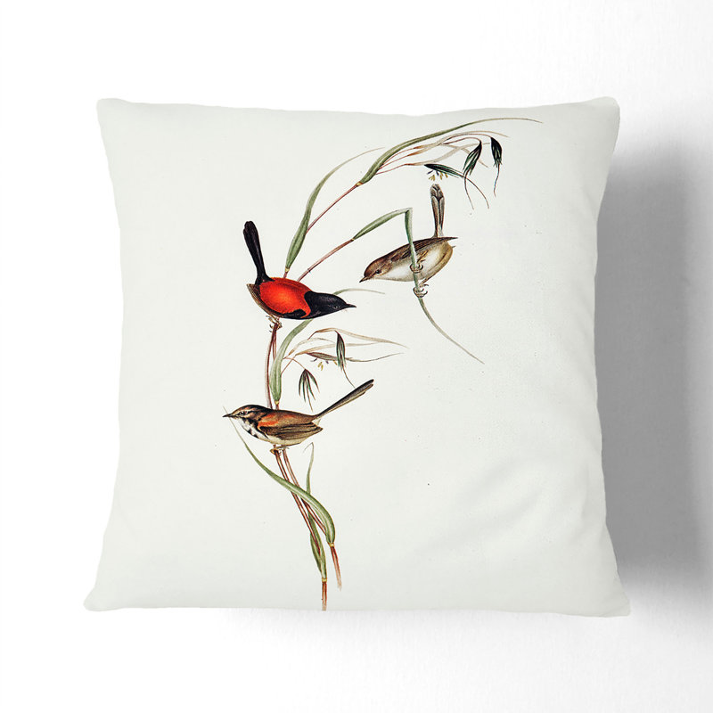 Square Throw Cushion, 40cm H x 40cm W x 15cm D, Black