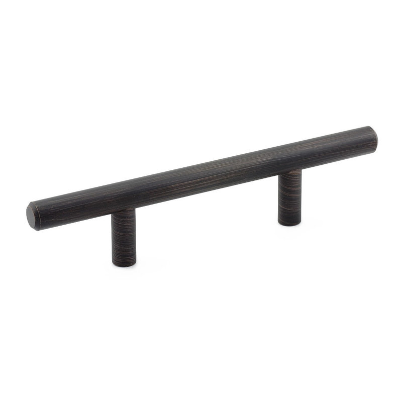 Expression Bar Pull, Brushed Oil-Rubbed Bronze, 3"